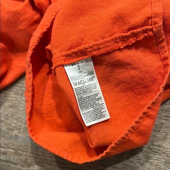 Old Navy dark salmon Orange Sleeveless linen jumpsuit with pockets size small - Picture 12 of 12